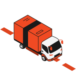 Camion de reparto